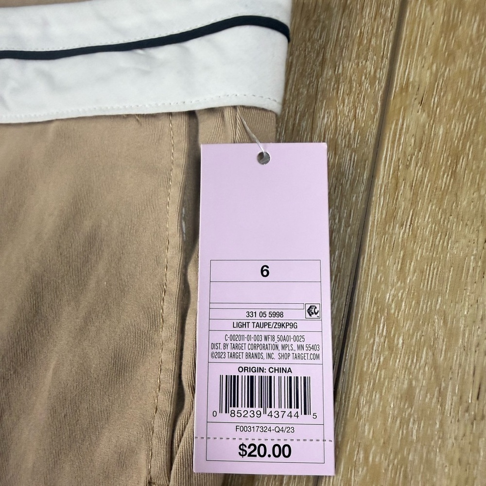 Wild Fable Fold Over Waistband Khaki Skort Women’s Size 6 - Picture 8 of 10